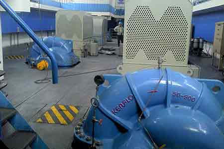 KPS系列单级双吸华体买球在齐鲁石化使用现场