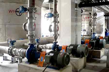 KCP系列单级华体买球在抚矿生活用纸配套浊滤液循环使用现场