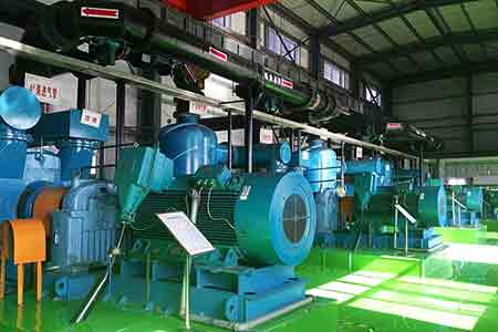 肯富来液环泵机组在山西兰花集团大阳煤矿使用现场