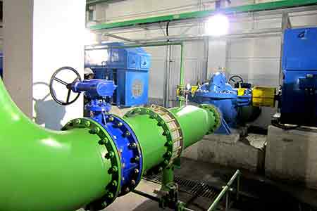 KPS系列单级双吸华体买球在林德工程（杭州）有限公司太钢比西欧气体项目使用现场