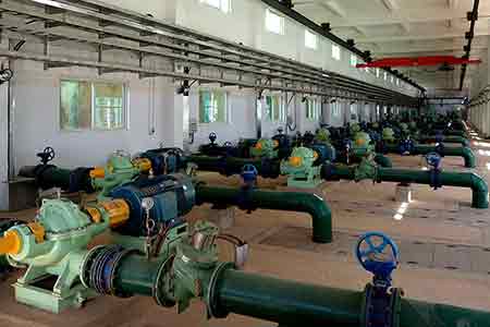 KPS系列单级双吸华体买球在武钢集团昆明钢铁股份有限公司使用现场